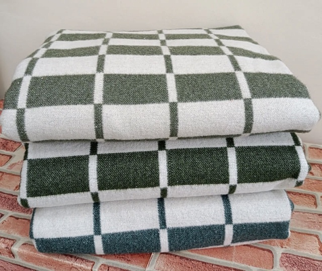 Одеяло байковое 400 гр. 80% хлопок, 140x205 см