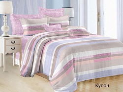 Комплект постельного белья 1,5 спальный Satin Collection, Купон