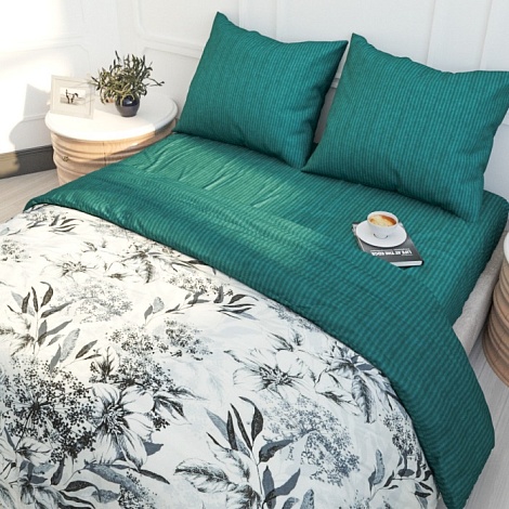 Комплект постельного белья 1,5 спальный на резинке, Аурелия 