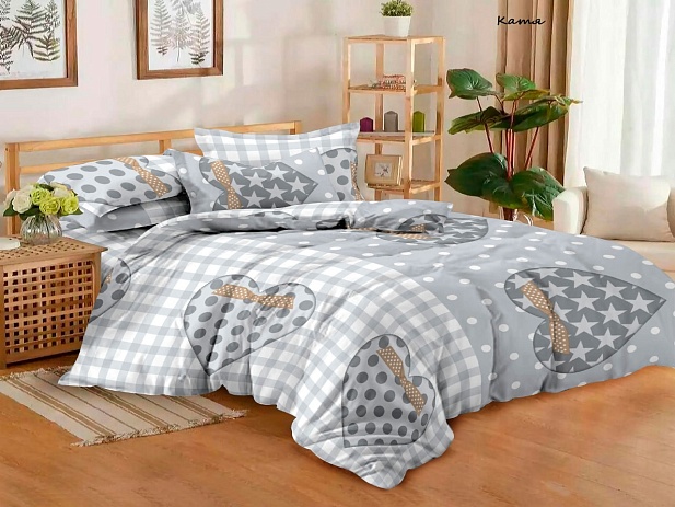 Комплект постельного белья 1,5 спальный "Domo Vita", Катя