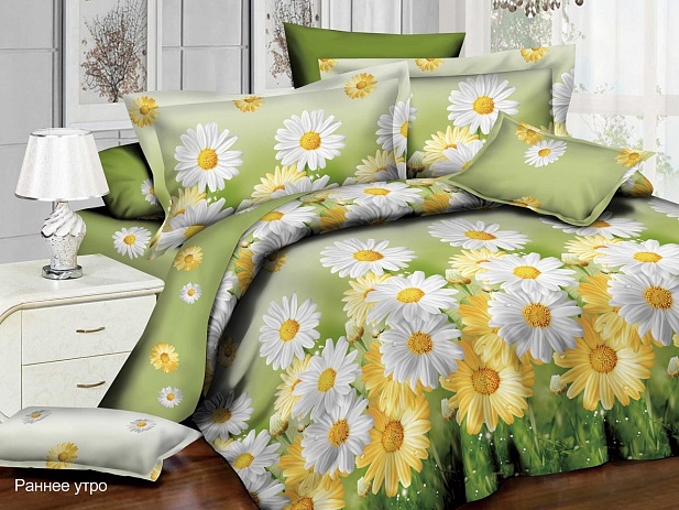 Комплект постельного белья 2-х спальный Satin Collection, Раннее утро