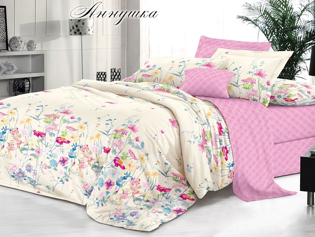 Комплект постельного белья 2-х спальный "Domo Vita", Аннушка