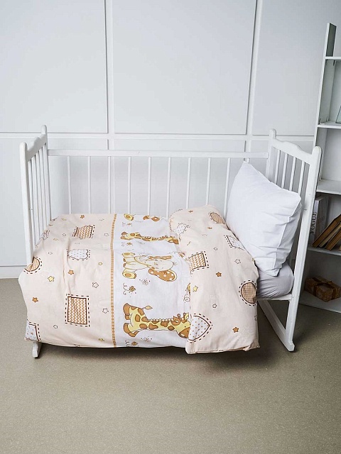 Пододеяльник бязь (без молнии) / Африка 110x140 см