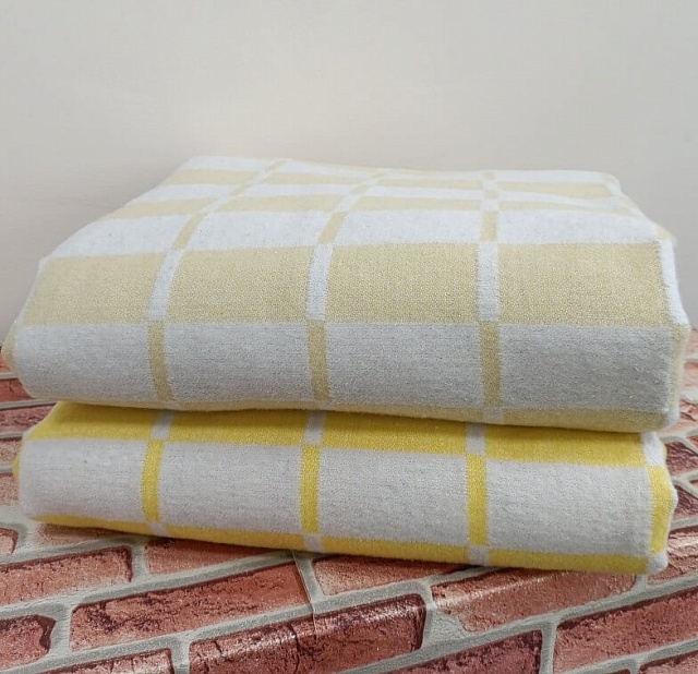 Одеяло байковое 400 гр. 80% хлопок, 140x205 см