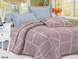 Комплект постельного белья Семейный Satin Collection, Арунас