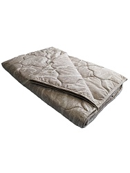 Одеяло облегченное стеганое синтепон полиэстер / расцветки в ассортименте, 145*200 см