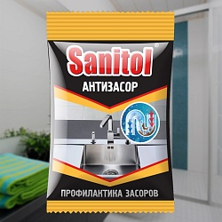 Чистящее средство Sanitol-Крот для труб, 90г