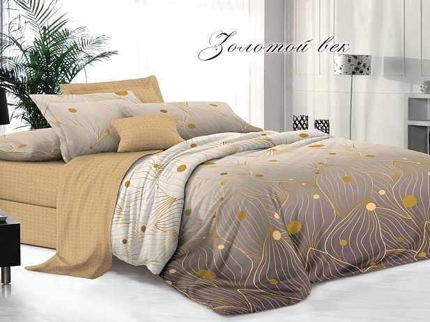 Комплект постельного белья 1,5 спальный "Белла Вита Премиум" Эльф, Золотой век