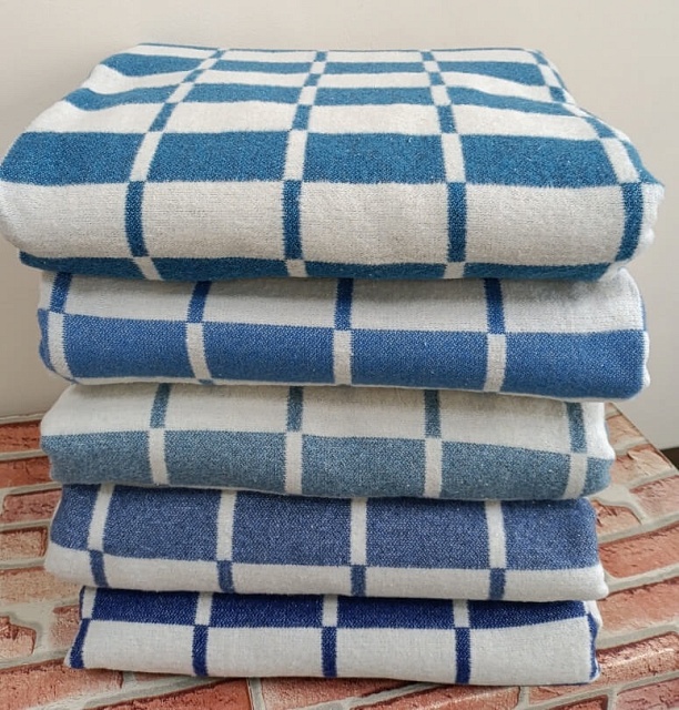 Одеяло байковое 400 гр. 80% хлопок, 140x205 см