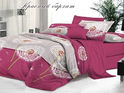 Комплект постельного белья Евро "Белла Вита Люкс" Эльф, Красный бархат