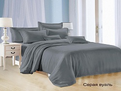 Комплект постельного белья Евростандарт Felicita, Серая вуаль