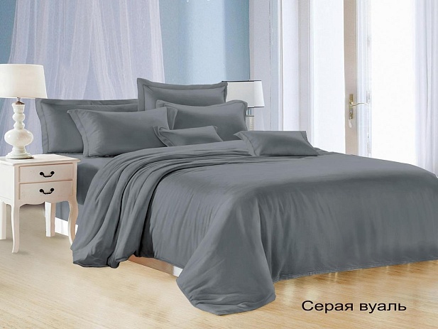 Комплект постельного белья 2-х спальный Felicita, Серая вуаль