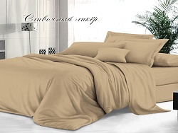 Комплект постельного белья Евростандарт Felicita, Сливочный ликёр