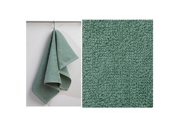 Полотенце махровое "Салфетка", плотность 360 г/кв.м, 30х50см, Мятный