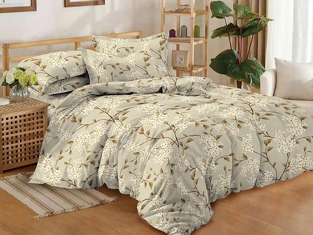 Комплект постельного белья 1,5 спальный "Domo Vita", Благодать