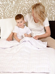 Детское утяжеленное одеяло с гранулами (регулируемое), 110*140 см