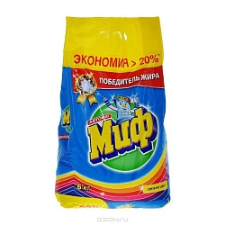 Стиральный порошок Миф автомат Сolor , 6 кг 