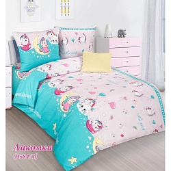 Детский комплект постельного белья 1,5 спальный, Лакомки