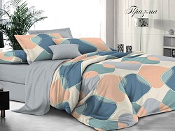 Комплект постельного белья Семейный "Белла Вита Люкс" Эльф, Призма