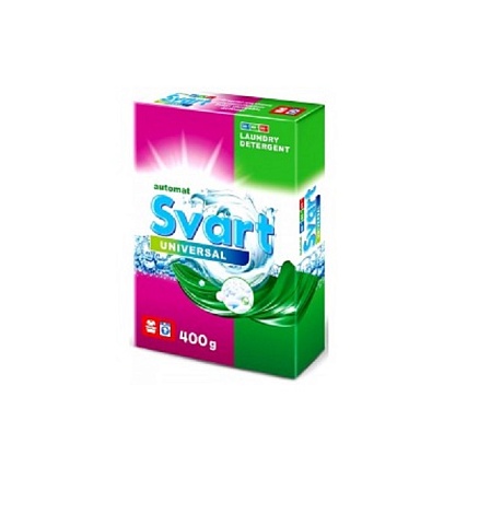 Стиральный порошок "SVART-Автомат" Универсал 400 гр для белого и цветного с энзимами 