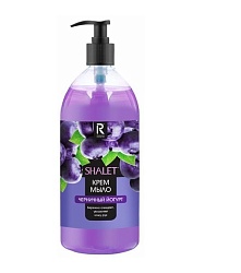 Жидкое крем-мыло SHALET  увлажняющее Черничный йогурт, 1л с курком  