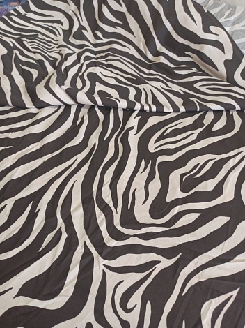 Ткань сатин Зебра