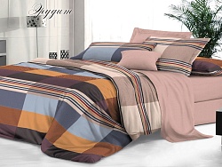 Комплект постельного белья Семейный "Sateen De Luxe" Эльф, Эрудит