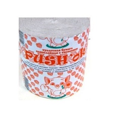 Туалетная бумага PUSH-OK (Пушок), 1 сл.  вторсырье, рулон