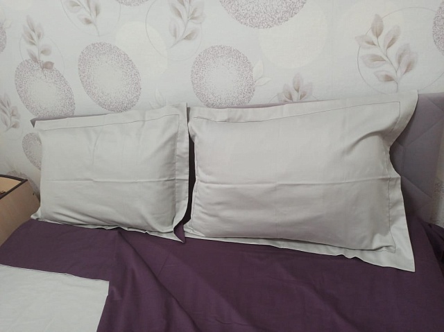 Комплект постельного белья Сатин 2-х спальный (индивидуальный пошив), наволочки с ушками