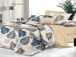 Комплект постельного белья Евро "Sateen De Luxe" Эльф, Лучиана