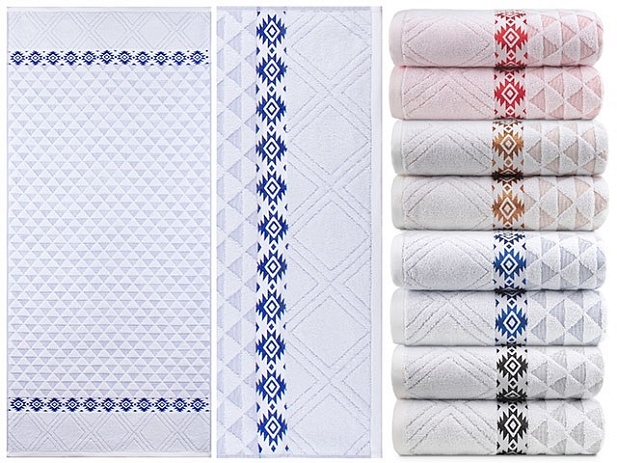 Полотенце махровое "Канкун", плотность 480 г/кв.м, 70x140см 