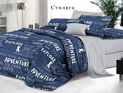 Комплект постельного белья Евро "Белла Вита Люкс" Эльф, Стиляга