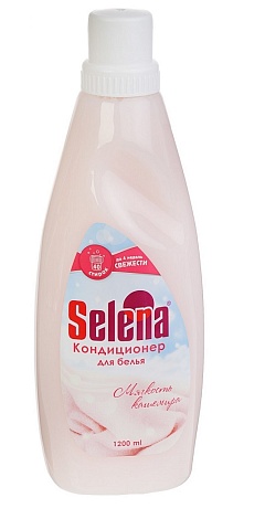 Кондиционер для белья Selena  Мягкость Кашемира, 1,2 л