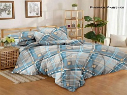 Комплект постельного белья 1,5 спальный "Domo Vita", Клетка классика