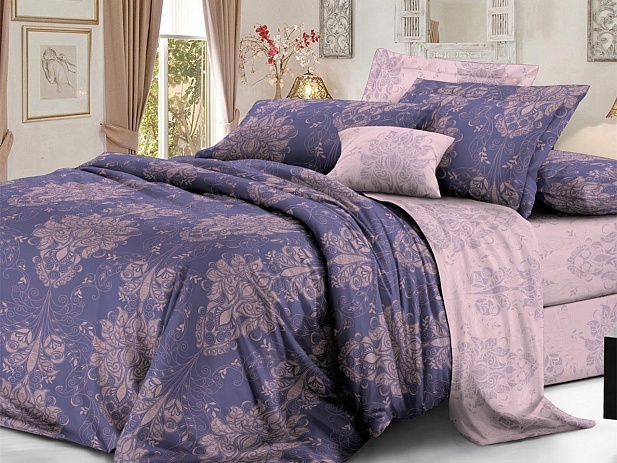 Комплект постельного белья 1,5 спальное "Sateen De Luxe" Эльф, Бейла