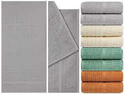 Полотенце махровое "Домино", J-331, 70х140см, 450 гр