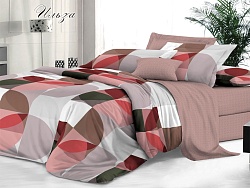 Комплект постельного белья Семейный "Sateen De Luxe" Эльф, Ильза