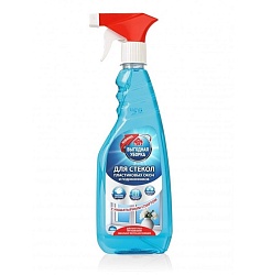 Для стекол и пластиковых окон и подоконников ВЫГОДНАЯ УБОРКА , Синий 500 мл