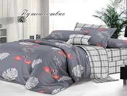 Комплект постельного белья Евро "Белла Вита Люкс" Эльф, Путешествие