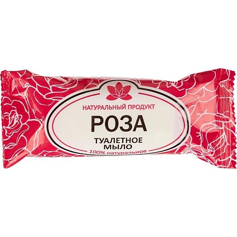 Мыло туалетное Роза, 75 г 