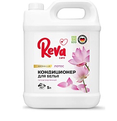 Кондиционер-ополаскиватель для белья Reva Care, AROMA LUX Лотос, 5л