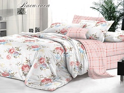 Комплект постельного белья Евростандарт "Domo Vita", Василиса