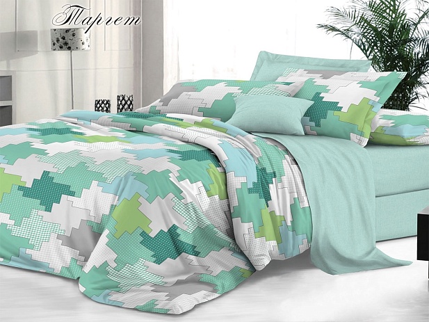 Комплект постельного белья Семейный "Sateen De Luxe" Эльф, Таргет