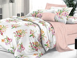 Комплект постельного белья Семейный "Sateen De Luxe" Эльф, Амелия