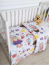 Пододеяльник бязь (без молнии) / Сластена 110x140 см