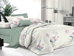 Комплект постельного белья Семейный "Белла Вита Премиум" Эльф, Шаганэ