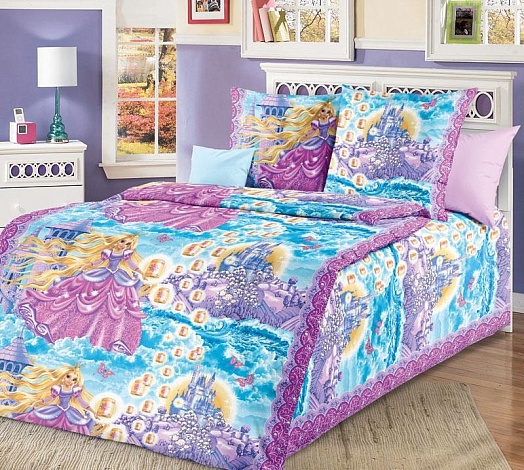 Пододеяльник с детским рисунком бязь Ясельный