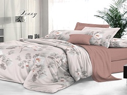 Комплект постельного белья Семейный "Sateen De Luxe" Эльф, Хокку