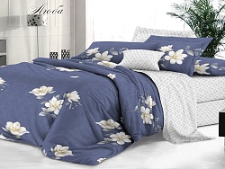 Комплект постельного белья Семейный "Sateen De Luxe" Эльф, Люба