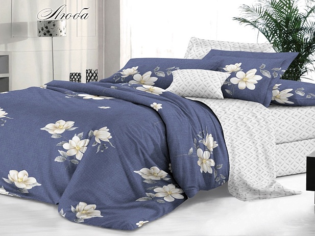 Комплект постельного белья 1,5 спальное "Sateen De Luxe" Эльф, Люба